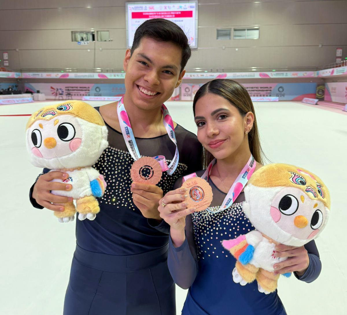 MarÃ­a Paula MuÃ±oz y su medalla de bronce