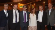 César Casas junto a colegas y amigos César Casas junto a colegas y amigos